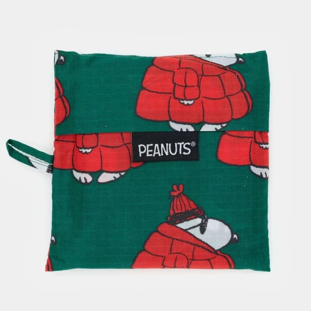 NWOT Standard Baggu - Peanuts - Puffer Snoopy Red